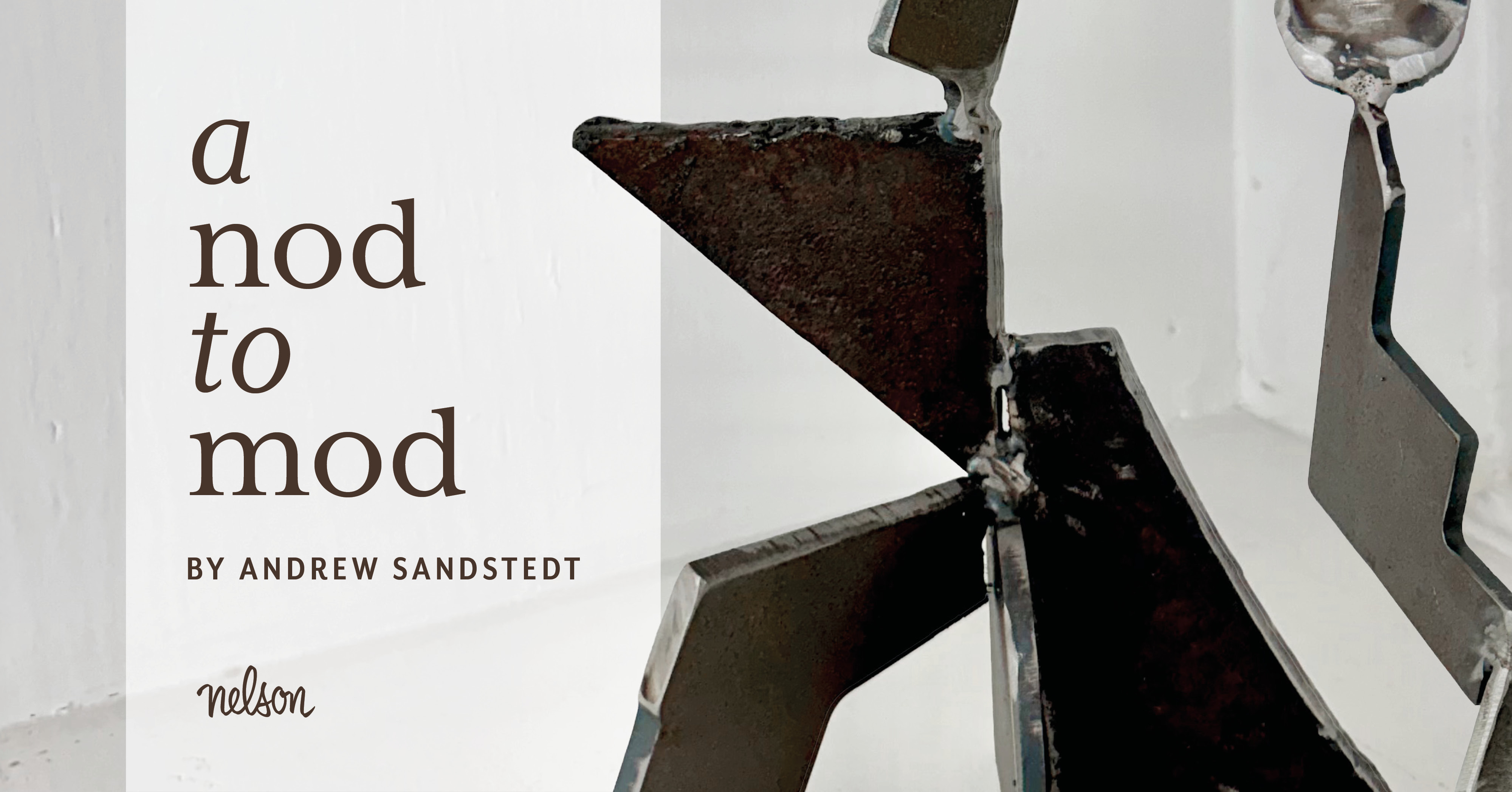 Sculptural Metal Word